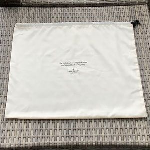 kate spade dust bag